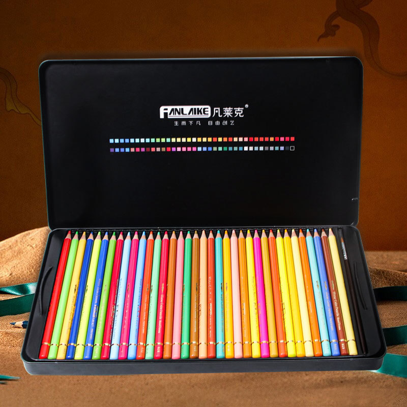 72 Color Pencil Set Water-soluble Color Lead Colori..
